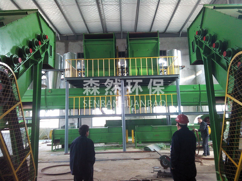 開(kāi)清除雜機(jī)安裝現(xiàn)場(chǎng)